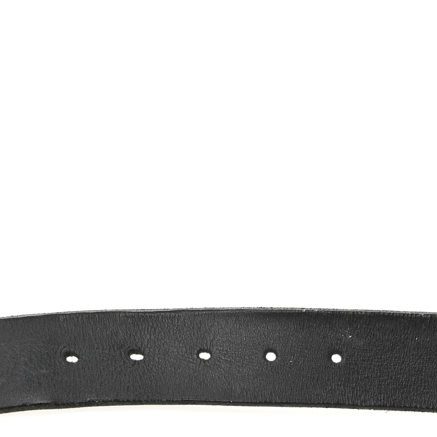 Faded Calfskin Snake Double G Belt 100 40 Black