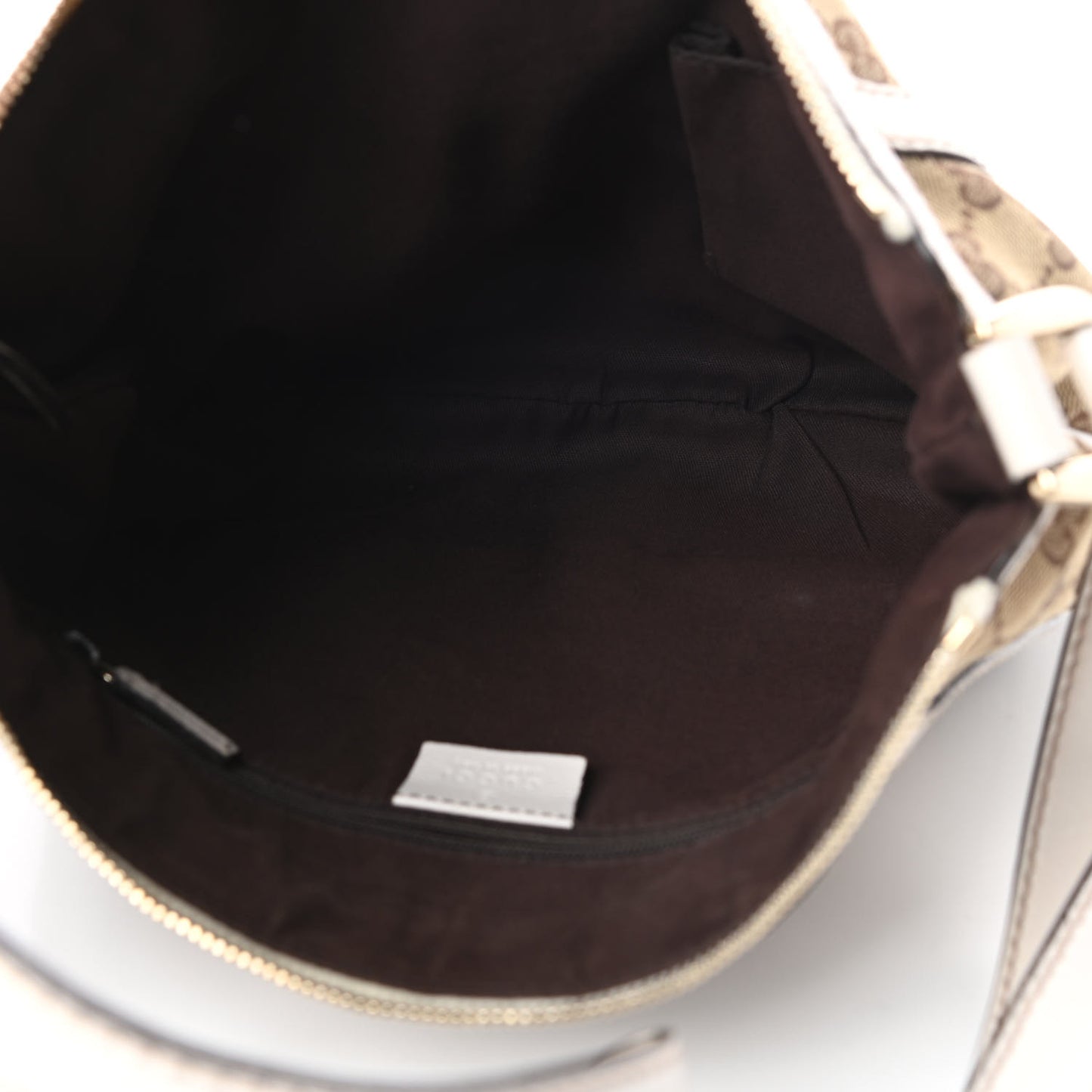Monogram Small D Ring Messenger White