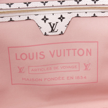 Louis Vuitton Monogram Giant Neverfull MM Rouge 6 of 10