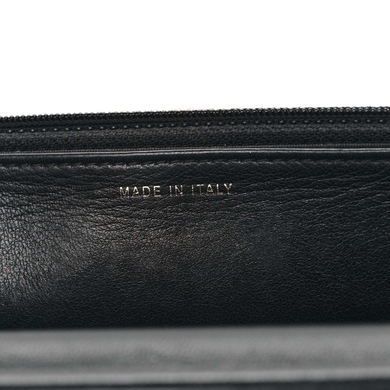 Chanel Lambskin Quilted Studded Wallet On Chain WOC Black 7 of 10