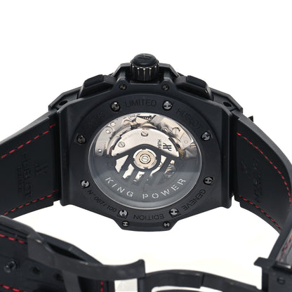 Hublot Ceramic Alligator 48mm Big Bang King Power Limited Edition "Congo" Automatic Watch Red 710.CI.1190.NR.CG011 4 of 5