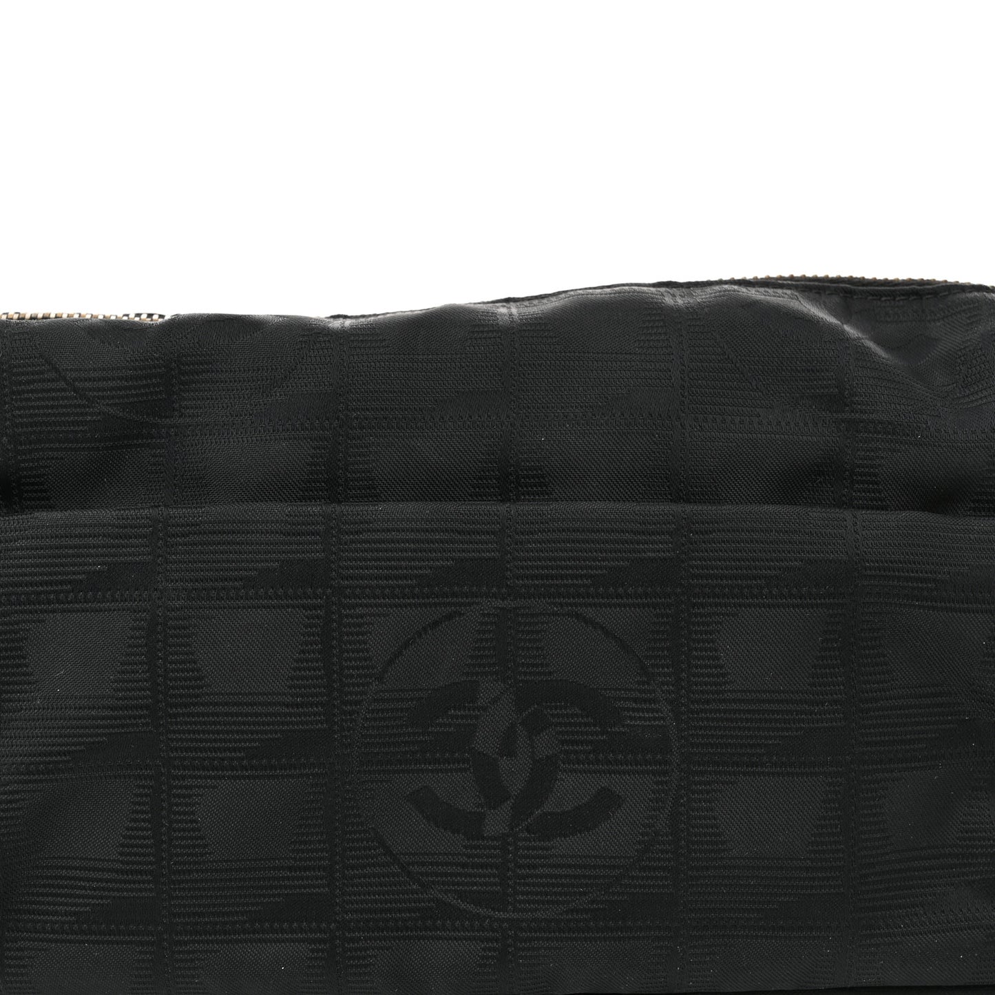 Nylon Sport Waist Bag Black