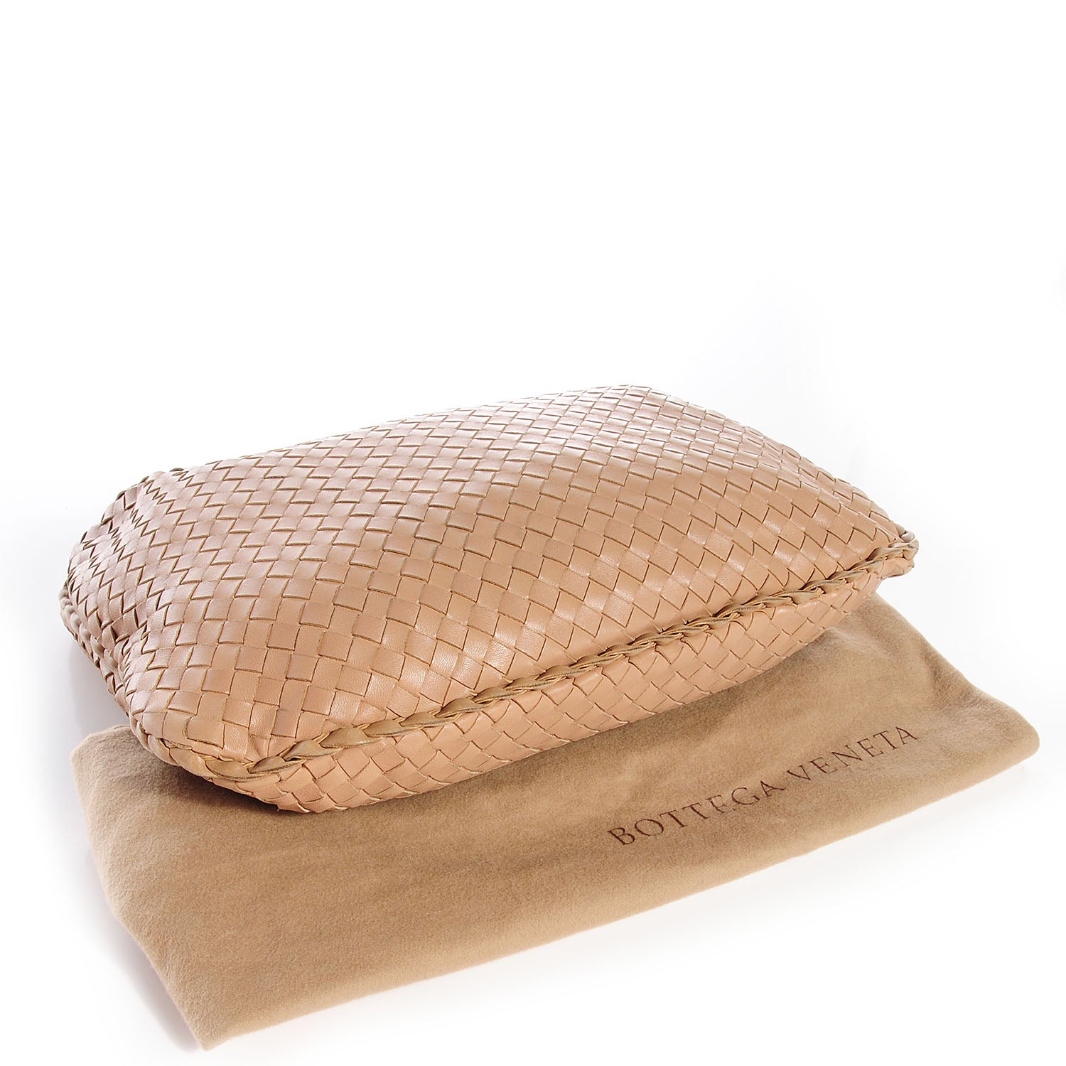 Bottega Veneta Nappa Intrecciato Medium Veneta Hobo Camel 4 of 10