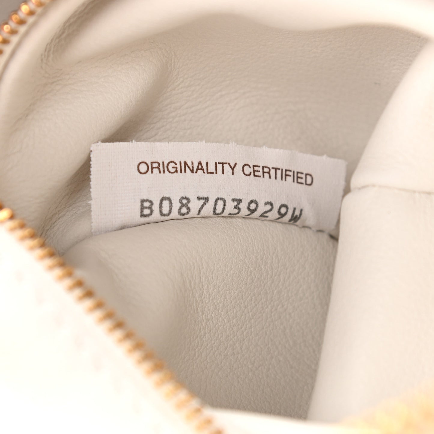 Nappa Intrecciato Crossbody White