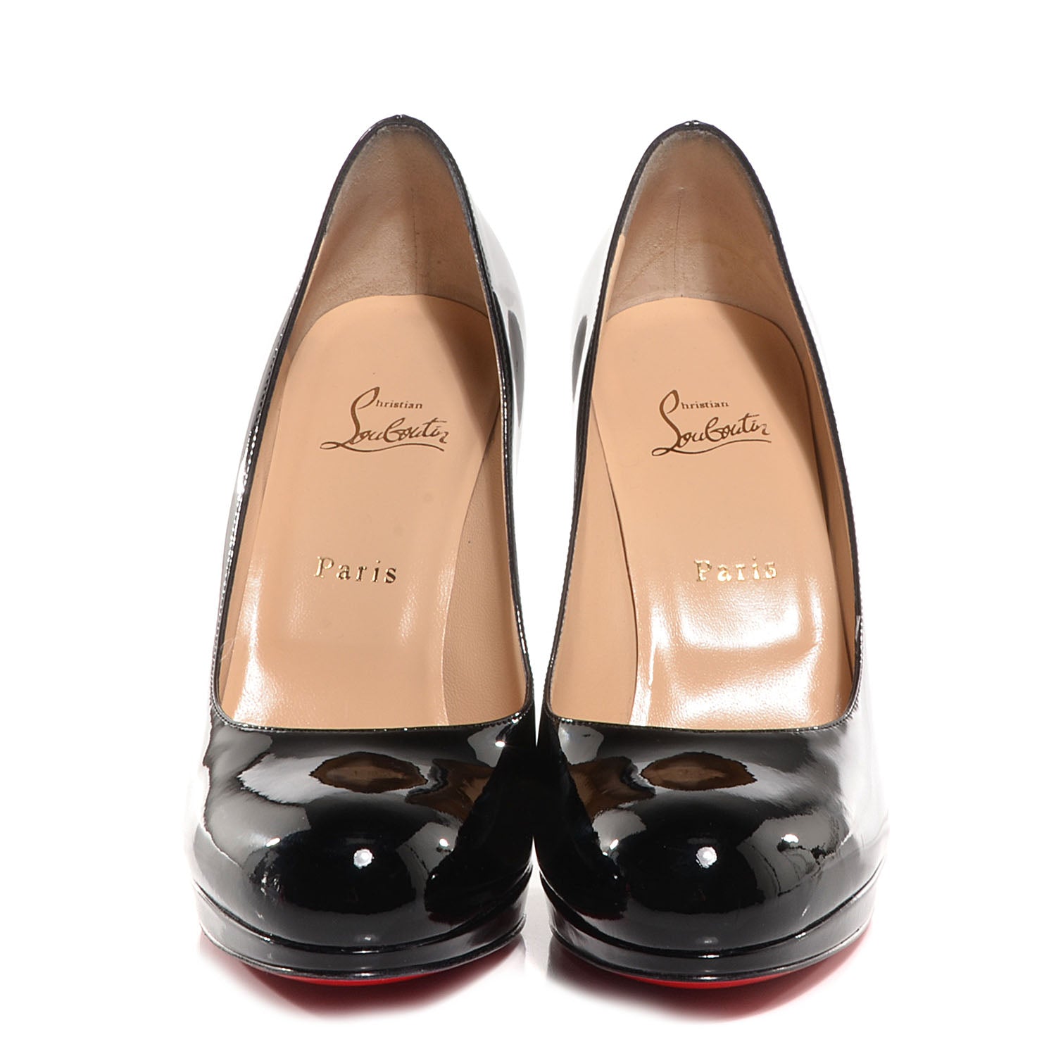 Christian Louboutin Patent New Simple 120 Pumps 40.5 Black 2 of 6