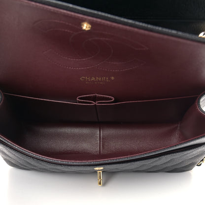 Chanel Caviar Quilted Jumbo Double Flap Black 5 of 9
