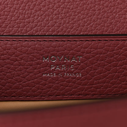Moynat Taurillon Blush Rejane MM Plum Bougainvillea 6 of 10