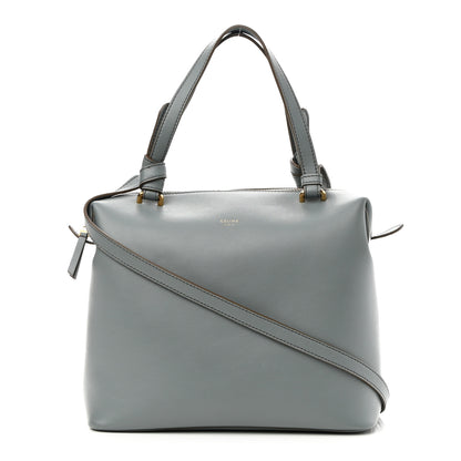 Celine Lambskin Small Soft Cube Satchel Storm 1 of 10