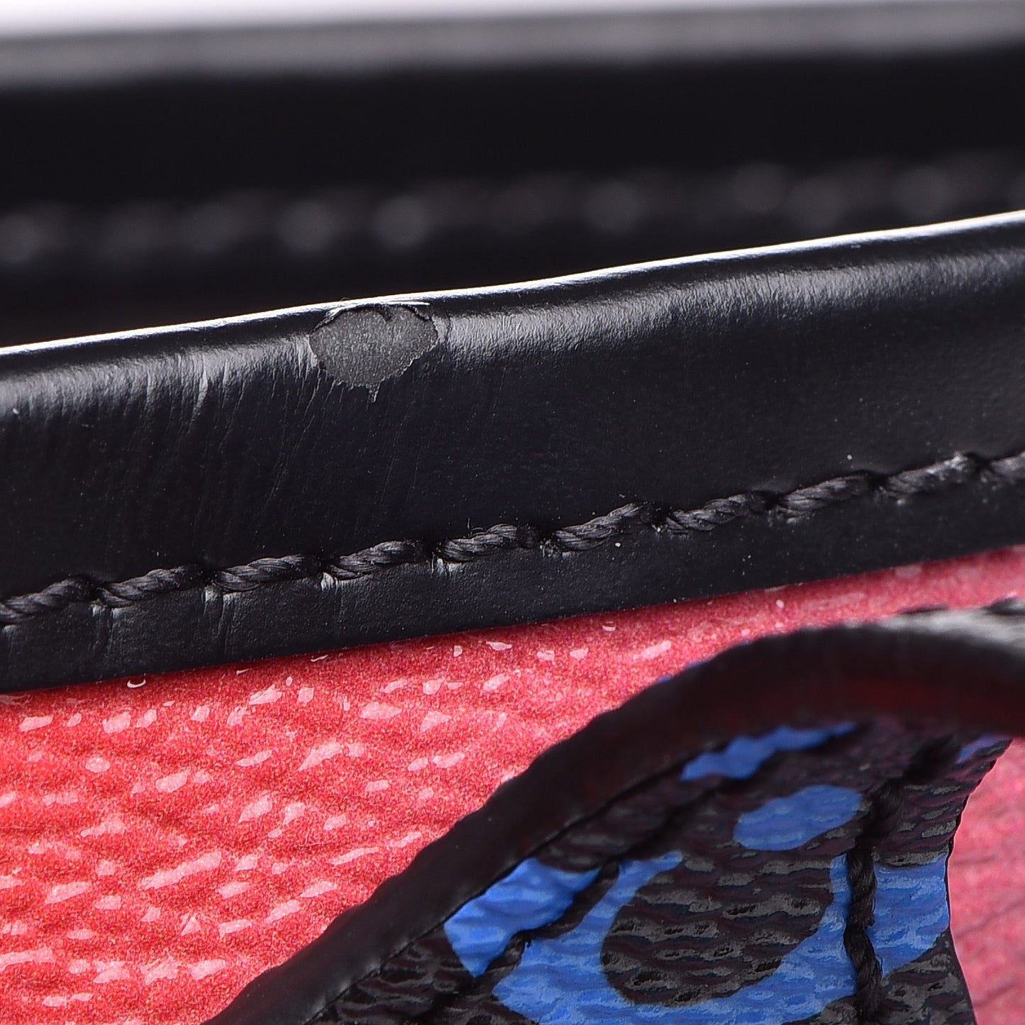 Damier Race Neverfull MM Noir Rouge
