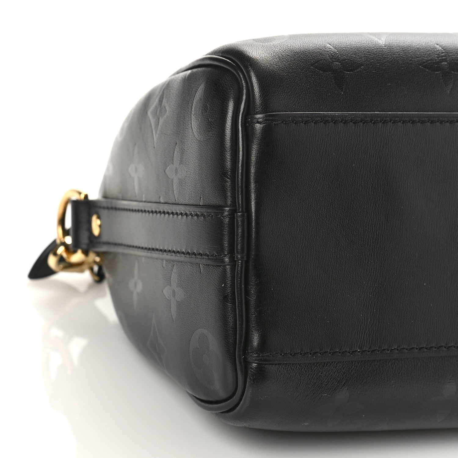 Louis Vuitton Monogram Ink Speedy BB Black 5 of 8