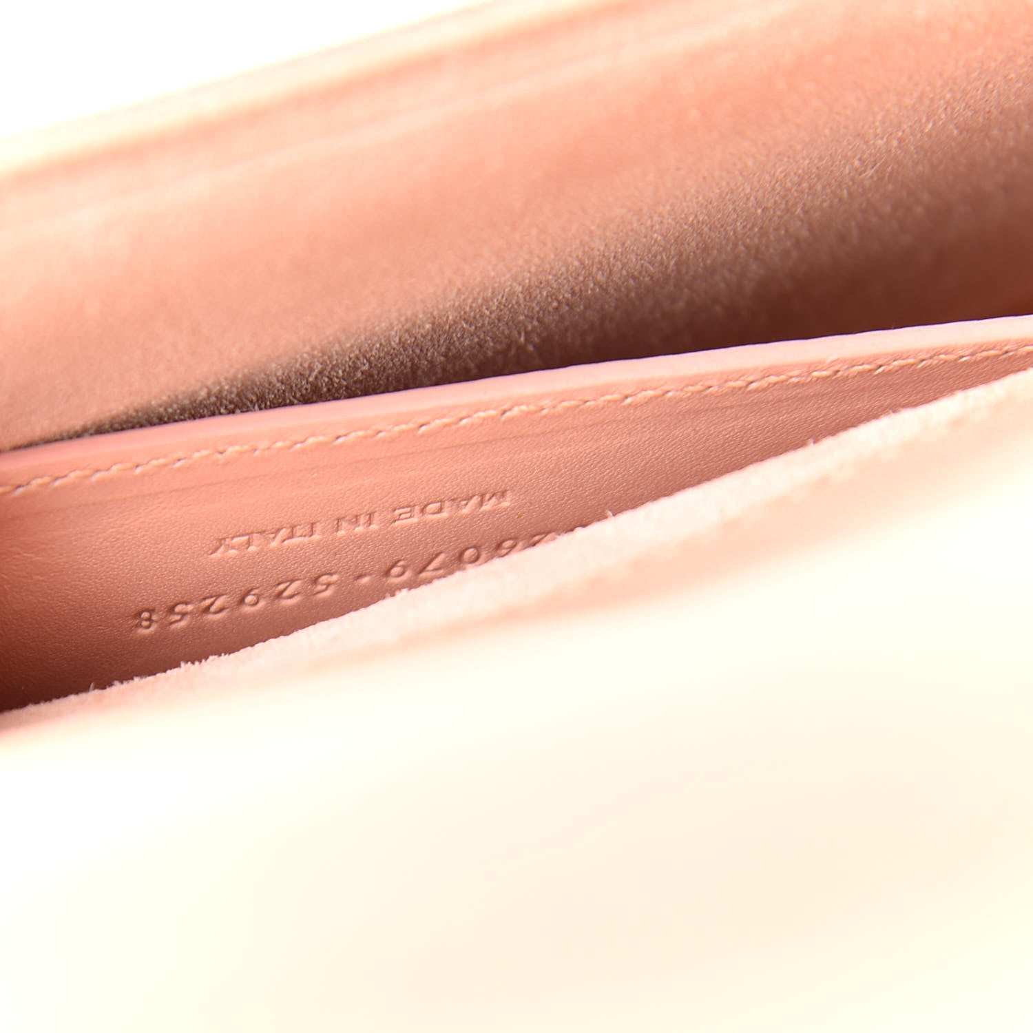 Saint Laurent Smooth Calfskin Cassandre Clutch Blush 7 of 7