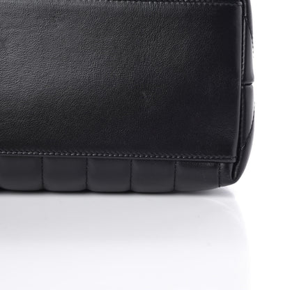 Saint Laurent Calfskin Y Quilted Monogram Medium Loulou Chain Satchel Black 10 of 10