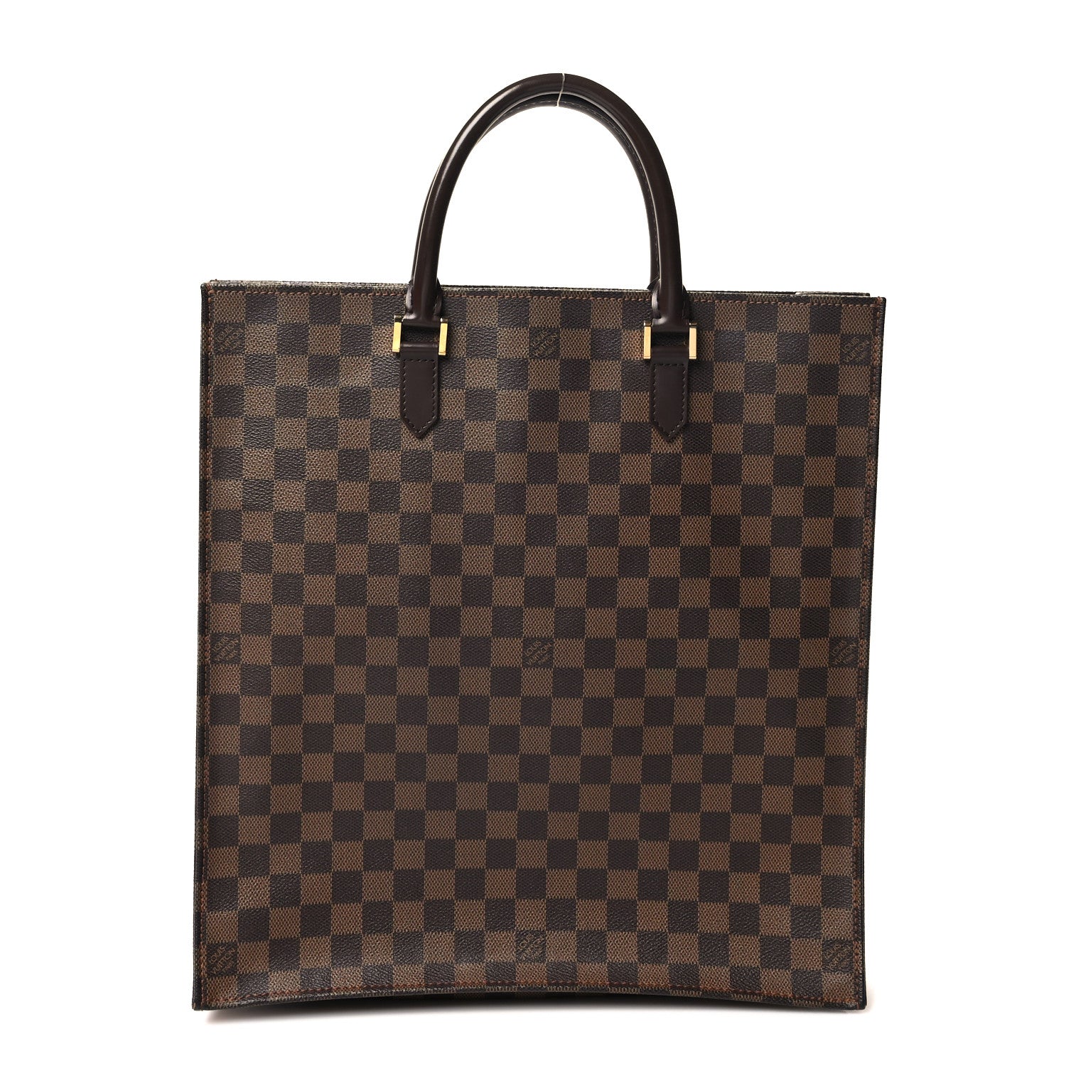 Louis Vuitton Damier Ebene Sac Plat 1 of 9