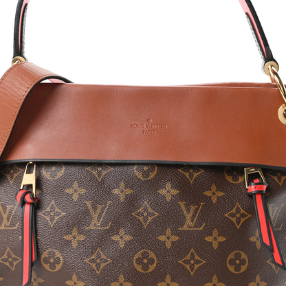 Louis Vuitton Monogram Tuileries Besace Caramel Rouge 7 of 9