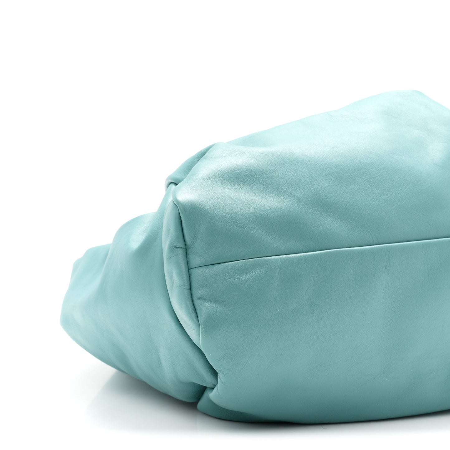 Smooth Butter Calfskin Small The Shoulder Pouch Linoleum