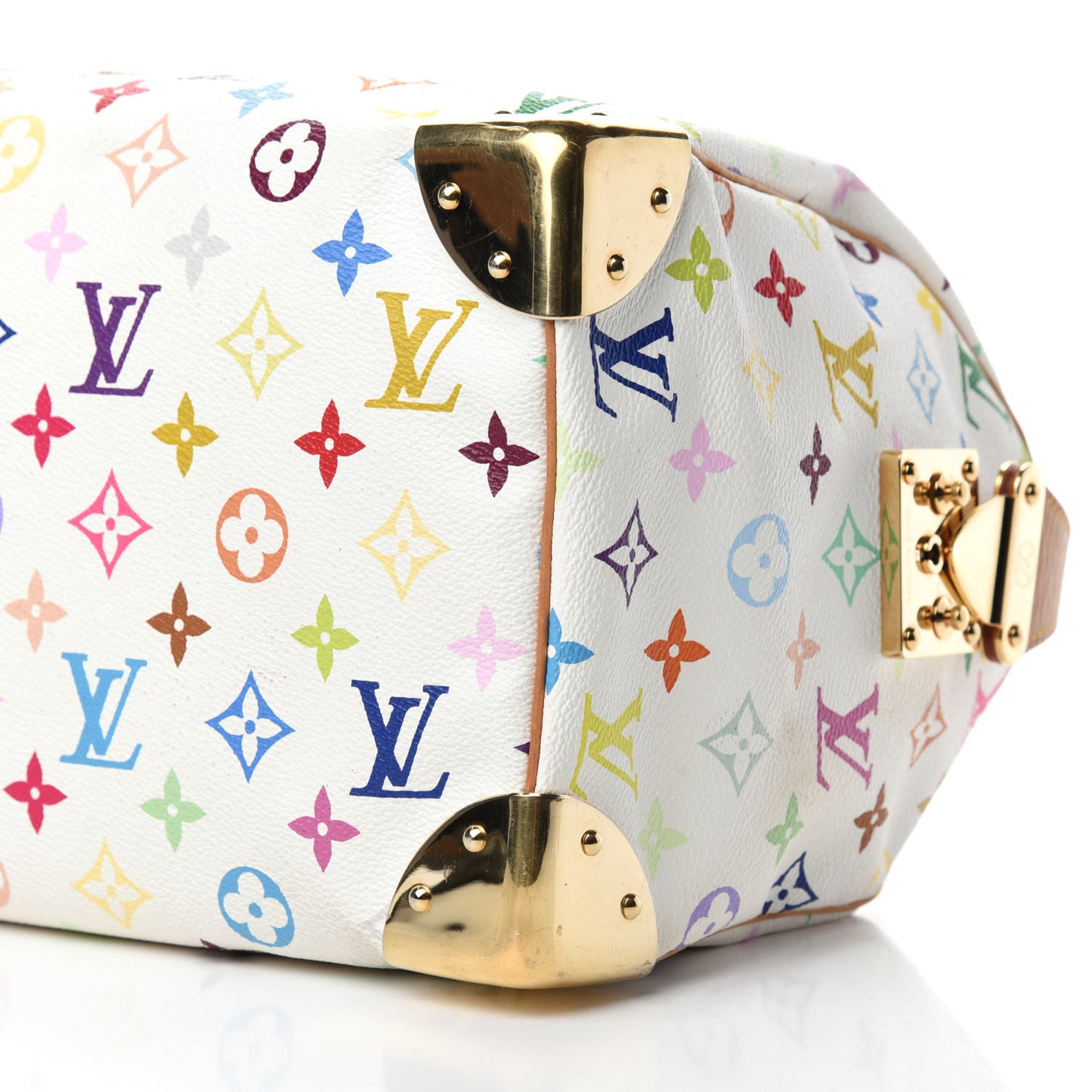 Monogram Multicolor Speedy 30 White