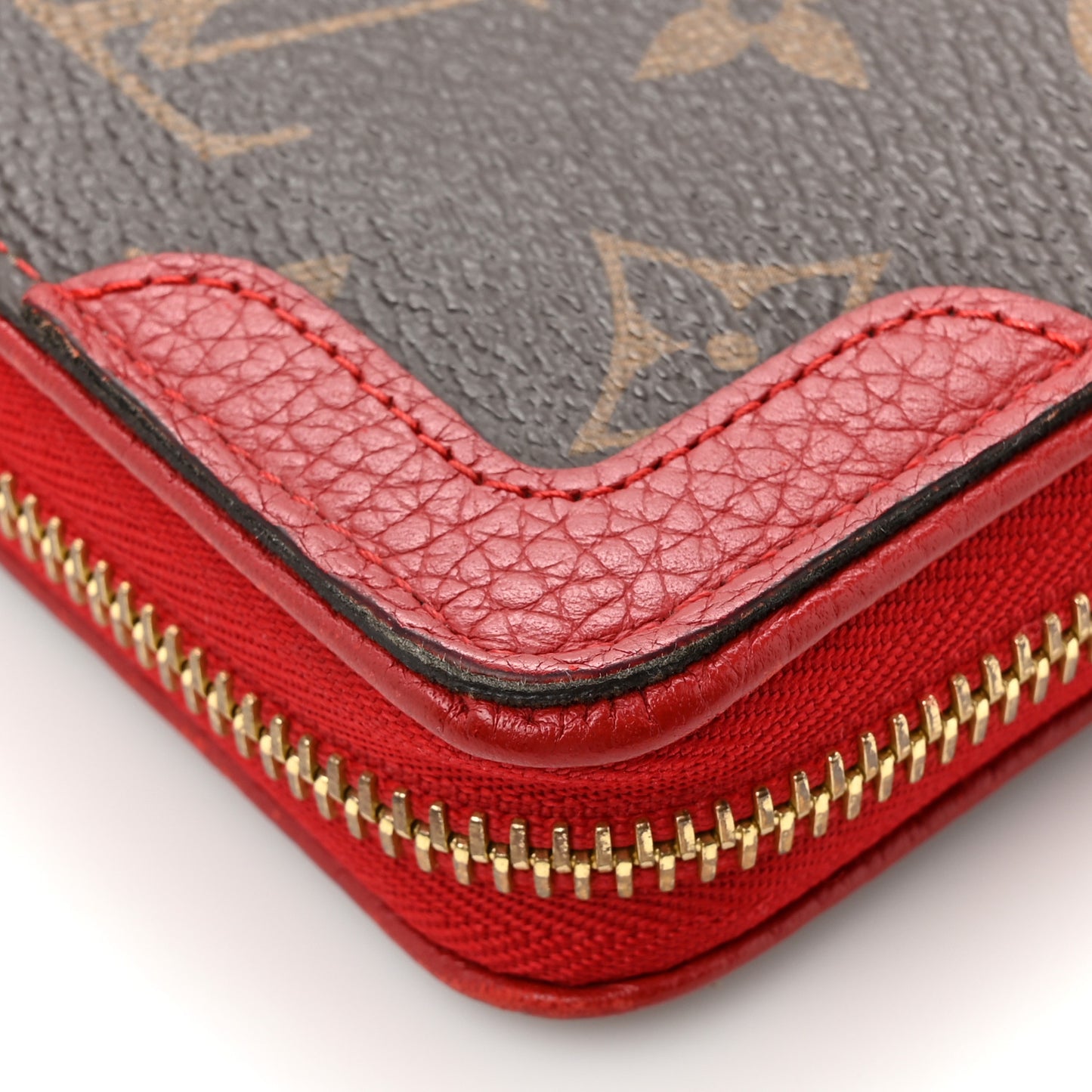 Monogram Retiro Zippy Wallet Cherry