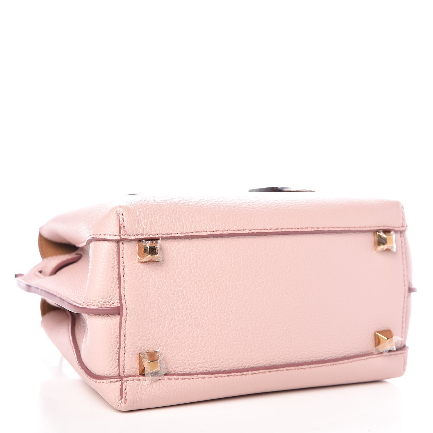 MCM Grained Calfskin Mini Milla Tote Pale Mauve 4 of 7