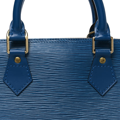 Louis Vuitton Epi Alma PM Cyan 8 of 11