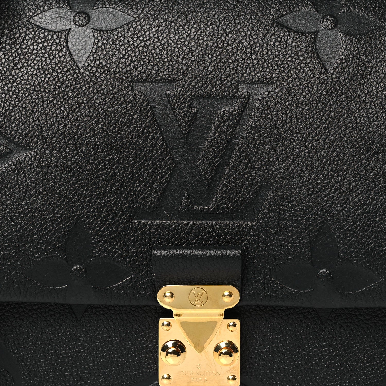 Louis Vuitton Empreinte Monogram Giant Madeleine MM Black 7 of 9