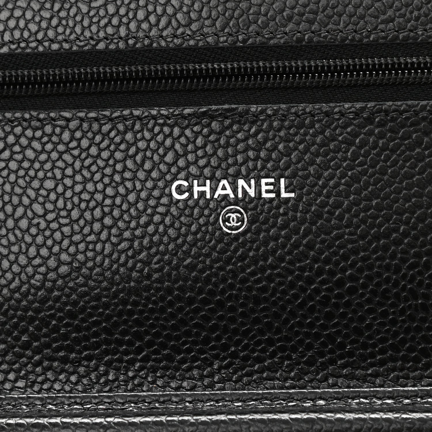 Chanel Caviar Quilted Wallet On Chain WOC Black 6 of 11