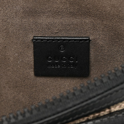 Gucci GG Supreme Monogram Belt Bag Black 6 of 15