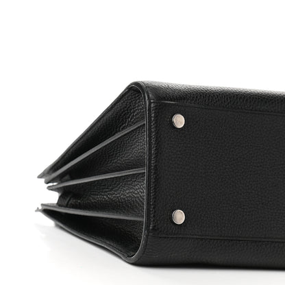 Saint Laurent Grained Calfskin Small Sac De Jour Black 10 of 11