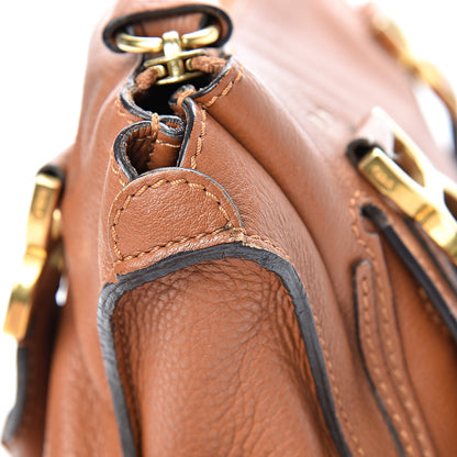 Chloe Calfskin Medium Marcie Satchel Tan 22 of 23