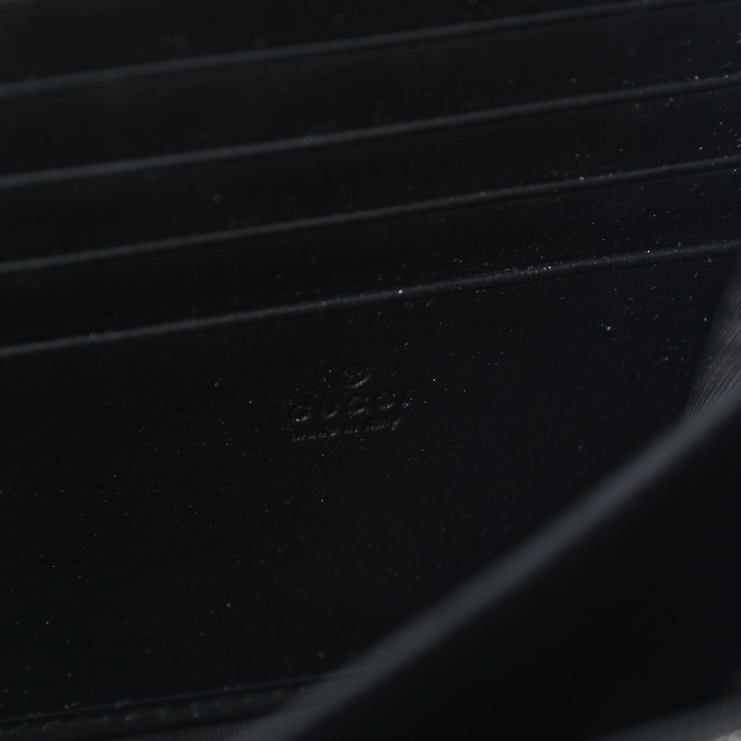 GG Supreme Monogram Mini Dionysus Chain Wallet Beige Black