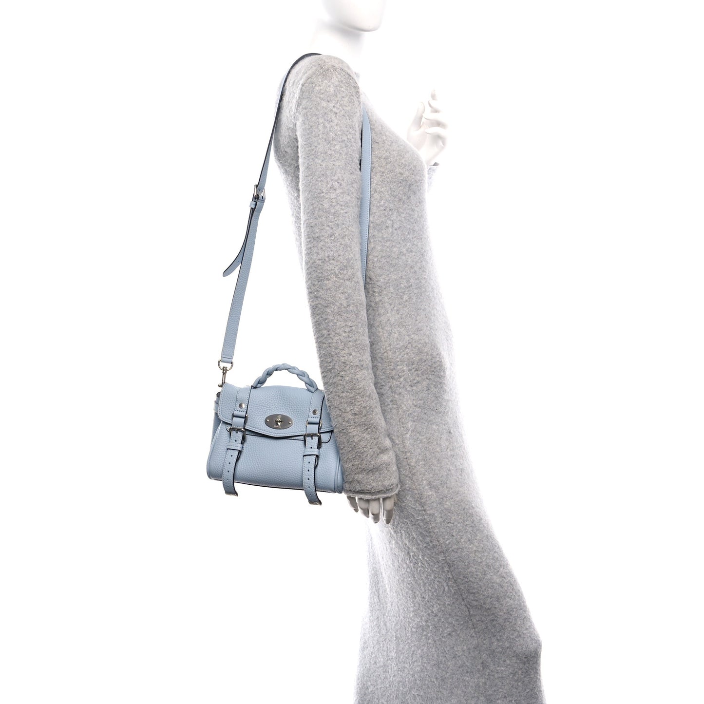 Heavy Grain Mini Alexa Poplin Blue