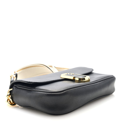 Marc Jacobs Calfskin The J Marc Shoulder Bag Black 4 of 9
