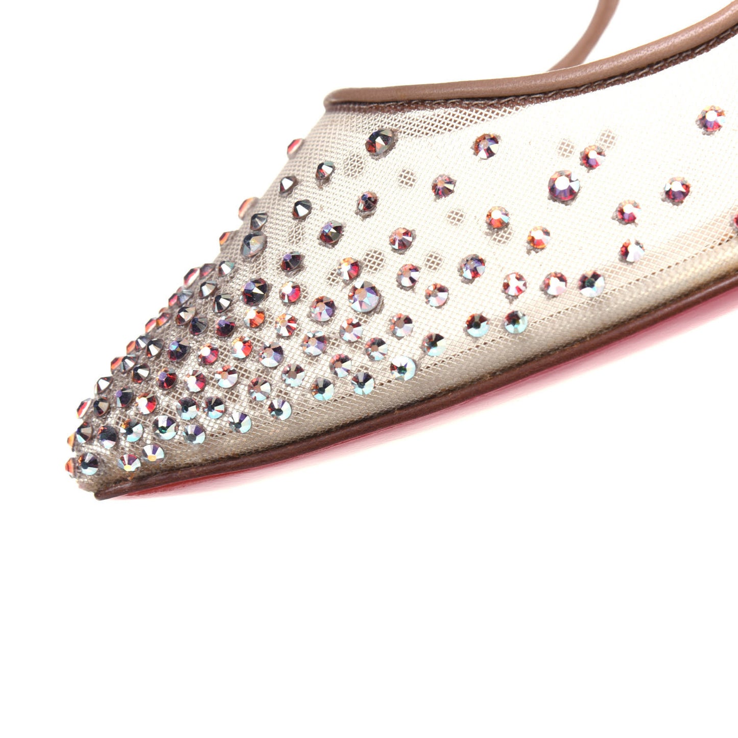 Rete Patent Crystal Strass Follies 100 Pumps 37.5 Version