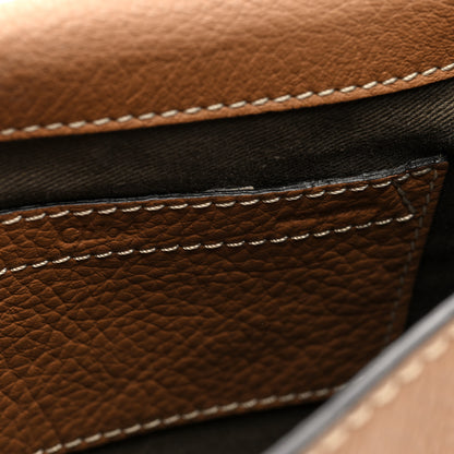 Chloe Calfskin Mini Marcie Round Crossbody Bag Nut 6 of 9