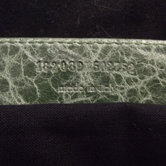 Leather Mini Matelasse Bag Origan