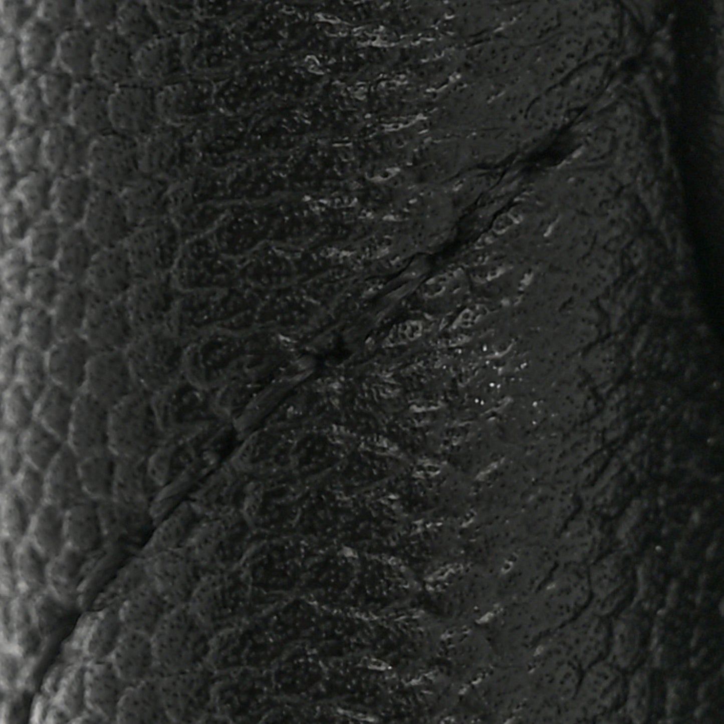 Caviar Quilted Small Shopping Tote  Black