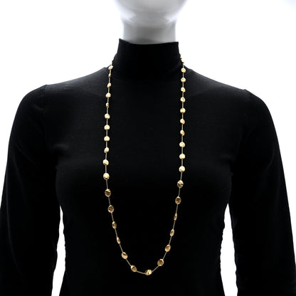 Marco Bicego 18K Yellow Gold Siviglia Long Necklace 2 of 4