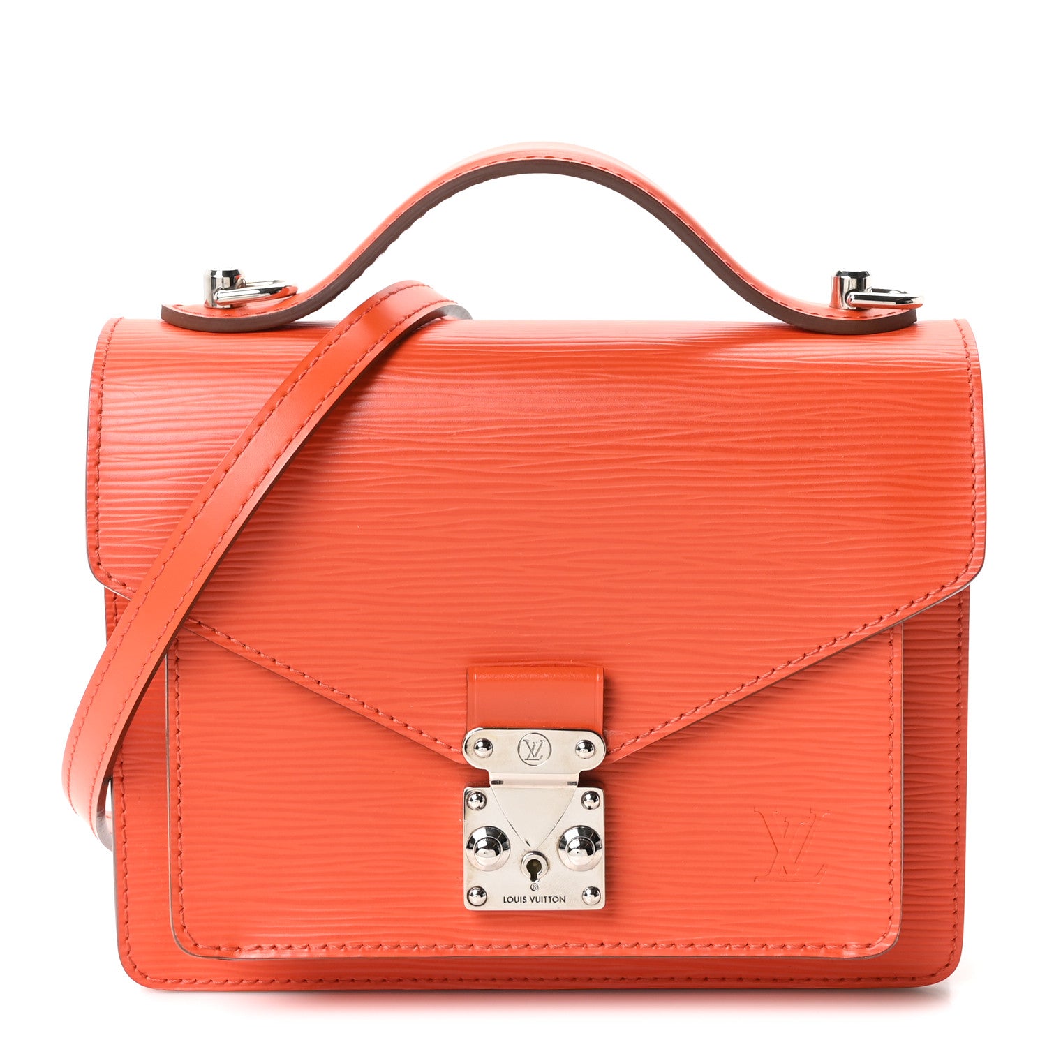 Louis Vuitton Epi Monceau BB Piment 1 of 9