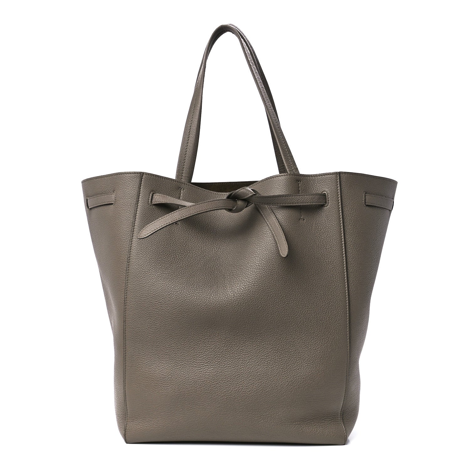 Celine Soft Grained Calfskin Medium Belt Cabas Phantom Taupe 1 of 12