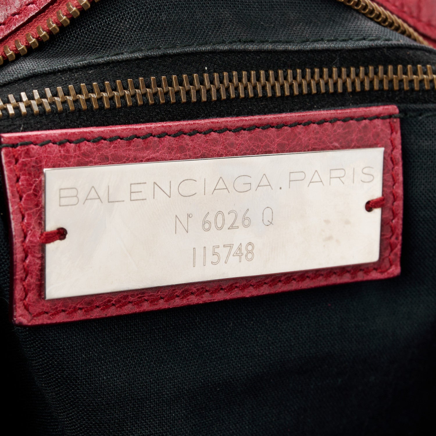 Balenciaga Agneau Classic Hardware City Pourpre 7 of 12