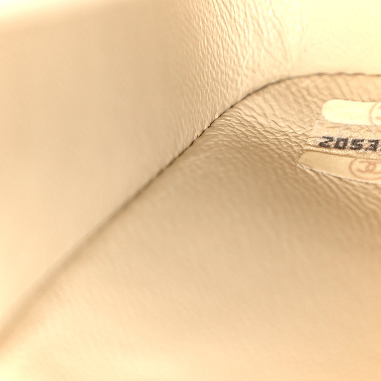 Lambskin Quilted Medium Single Flap Beige