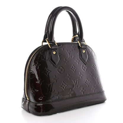Louis Vuitton Vernis Alma BB Amarante 2 of 14