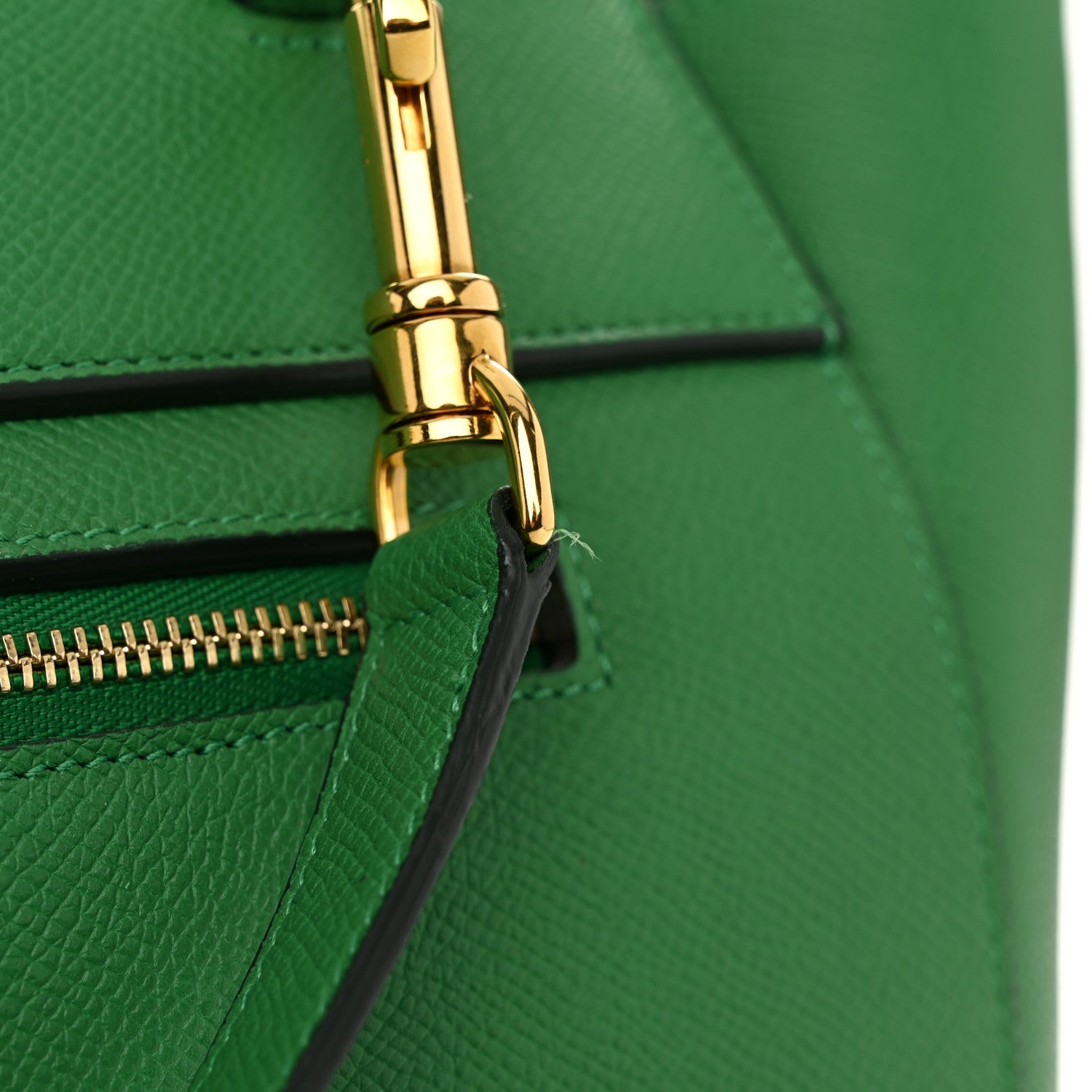 Celine Grained Calfskin Mini Belt Bag Mint 13 of 13