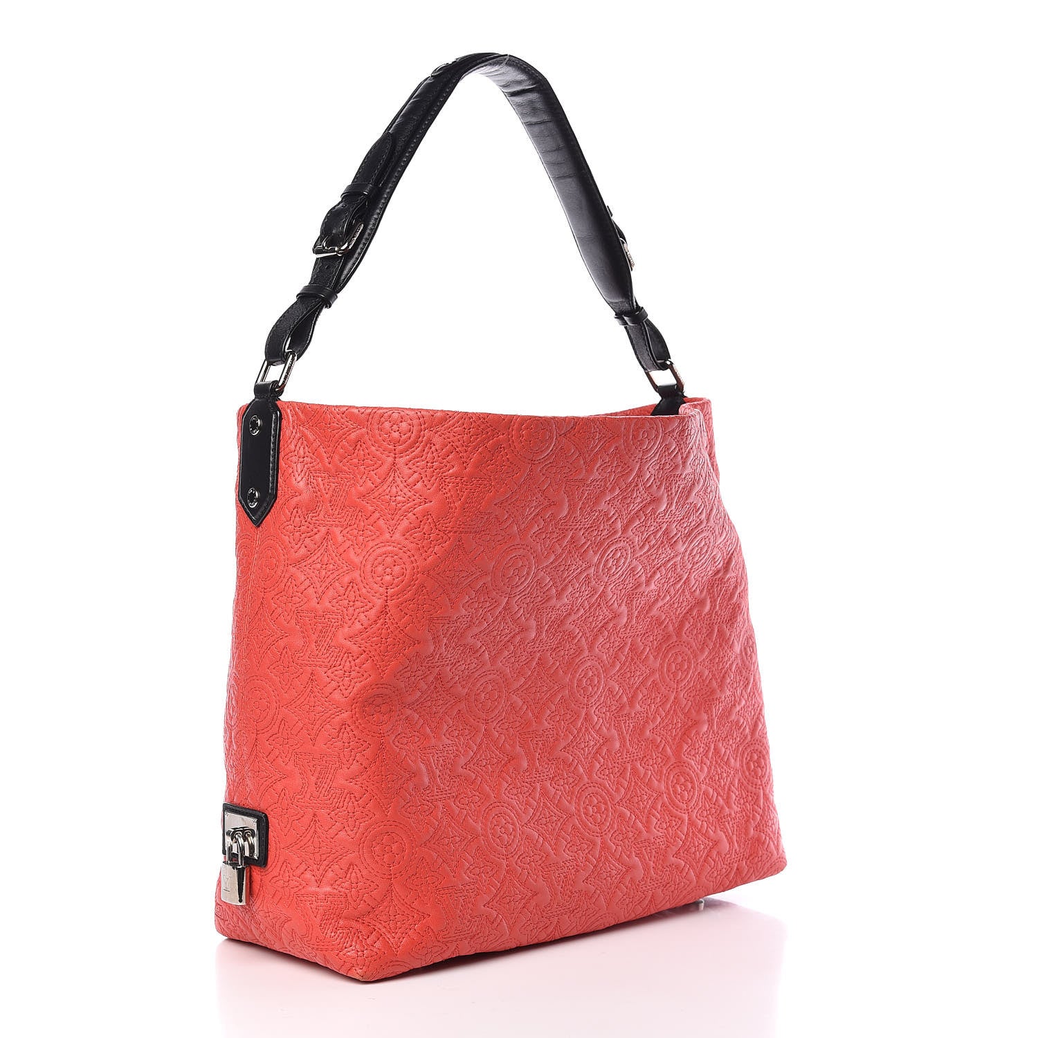 Louis Vuitton Monogram Lambskin Antheia Hobo PM Corail 3 of 10