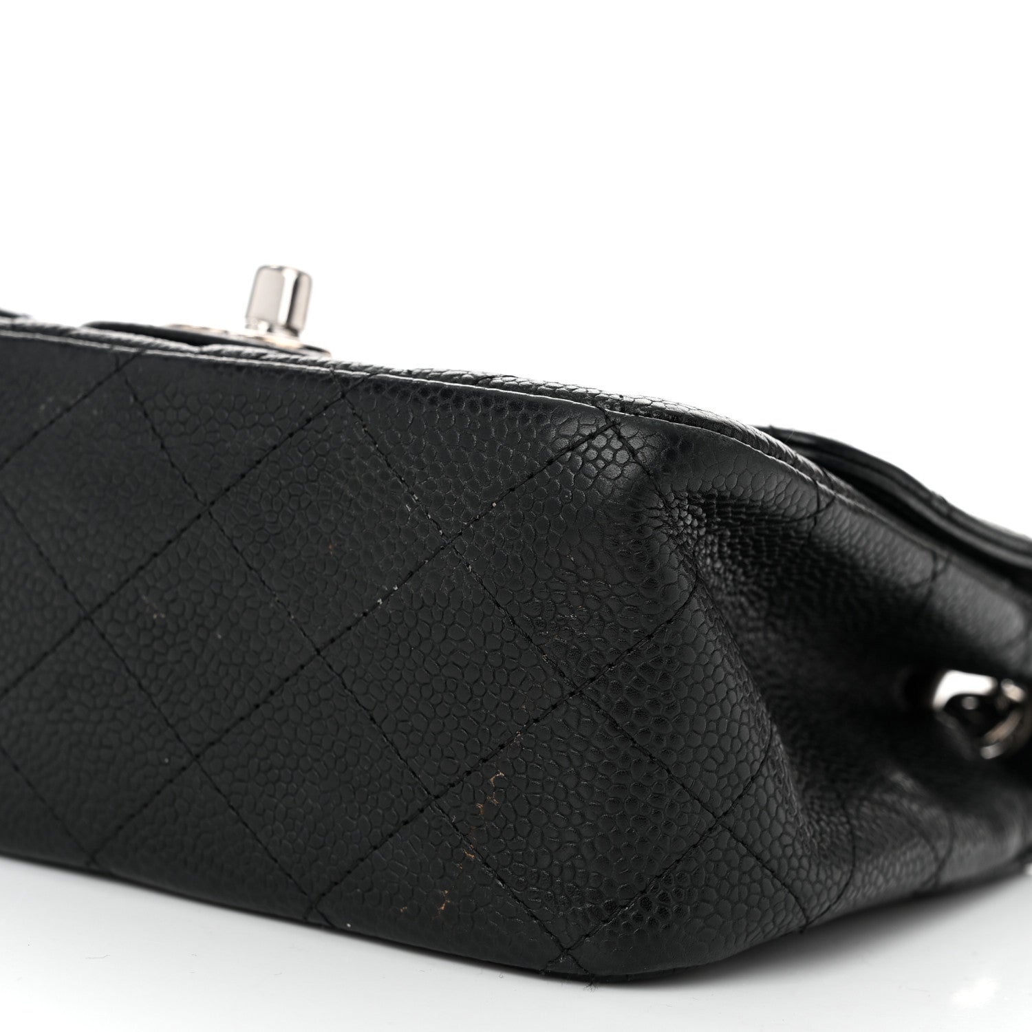 Chanel Caviar Quilted Mini Square Flap Black 10 of 10