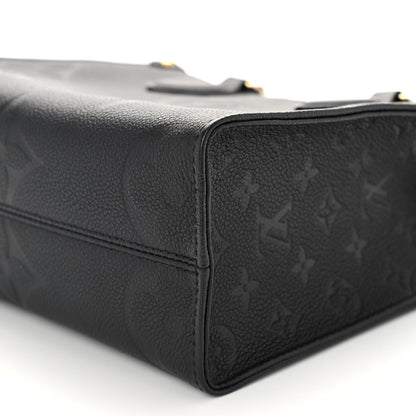 Louis Vuitton Empreinte Monogram Giant Onthego PM Black 9 of 9