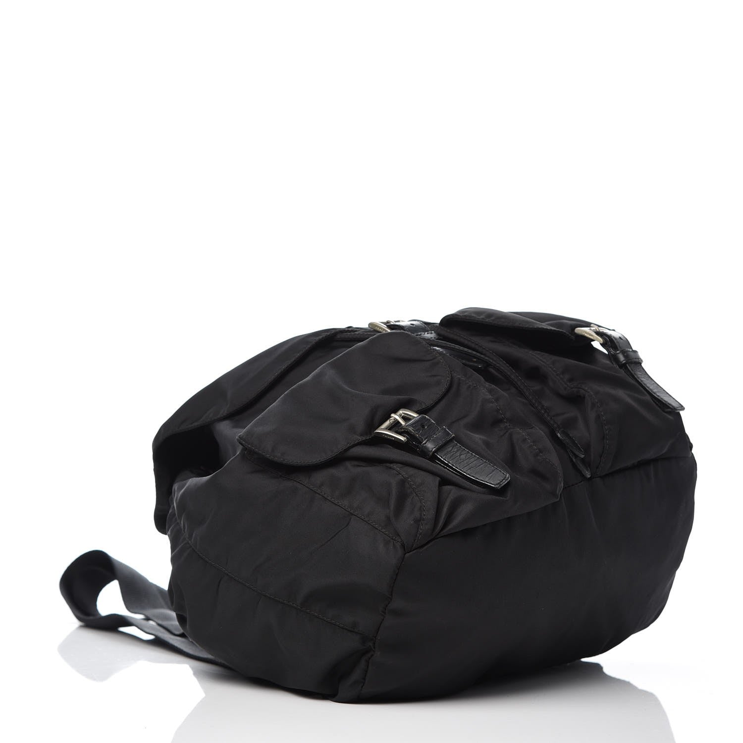 Prada Nylon Vela Small Backpack Black 4 of 9