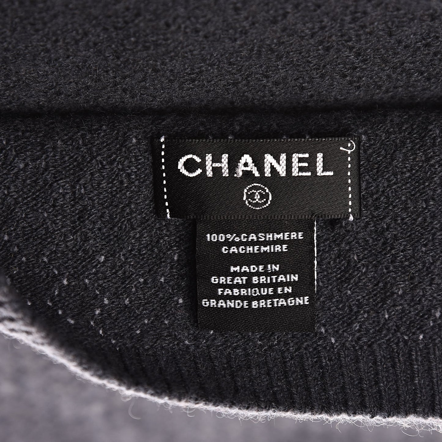 Cashmere CC Beanie Hat Dark Grey