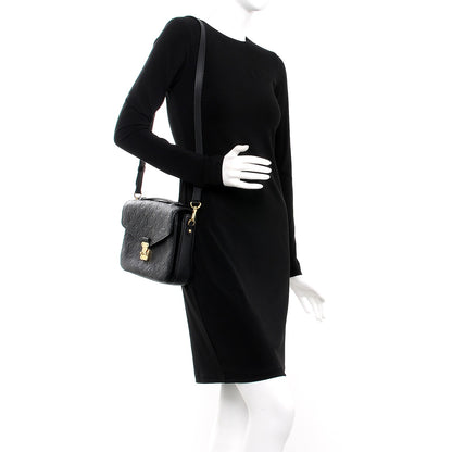 Louis Vuitton Empreinte Pochette Metis Black 2 of 9