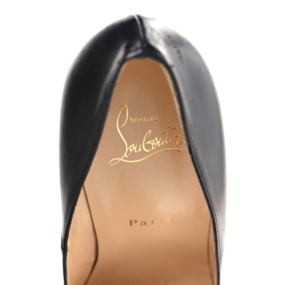 Christian Louboutin Calfskin Rolando Zip 120 Pumps 40.5 Black 8 of 8