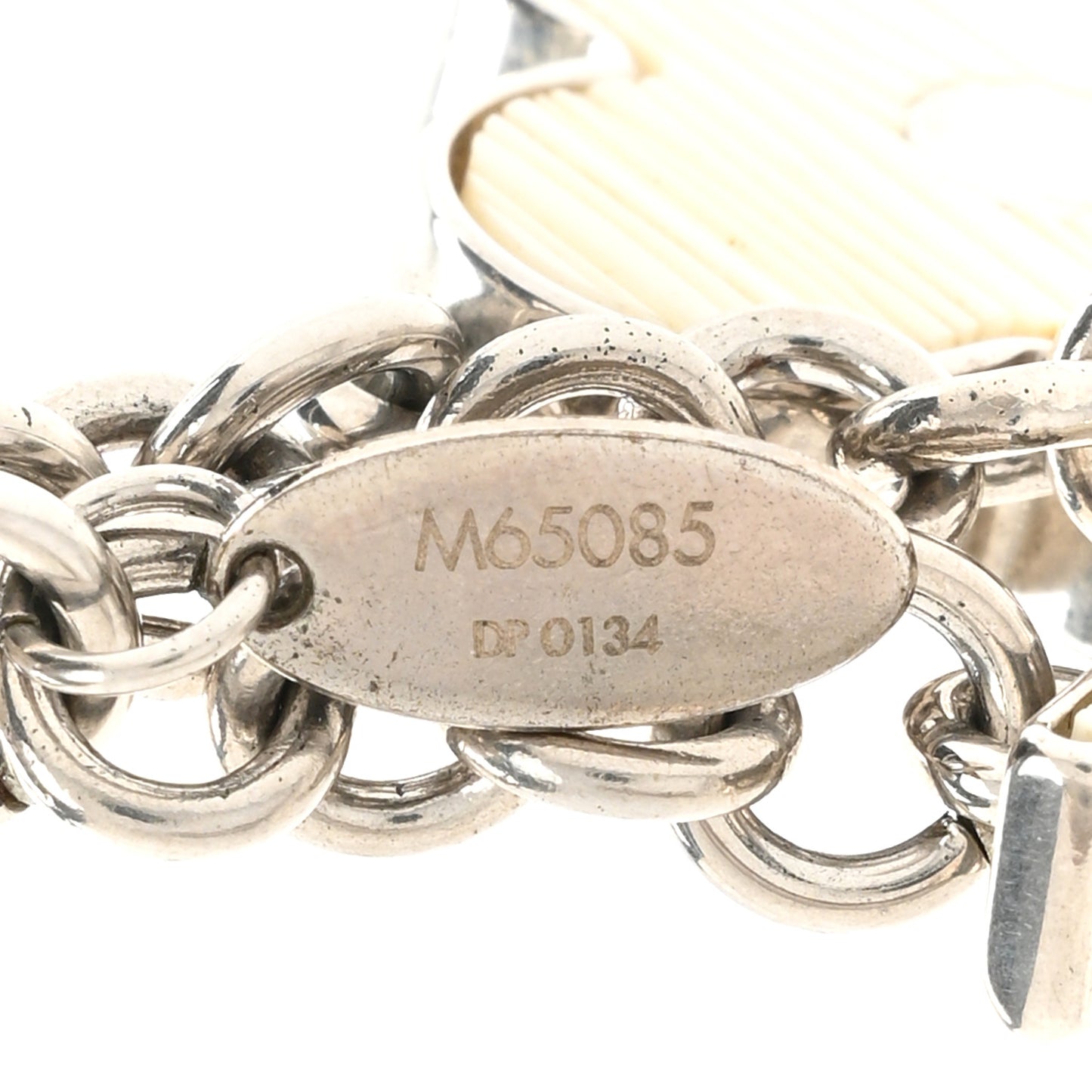 Fleur d Epi Bag Charm Ivory